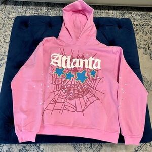 Pink Atlanta Hoodie with Star Design
